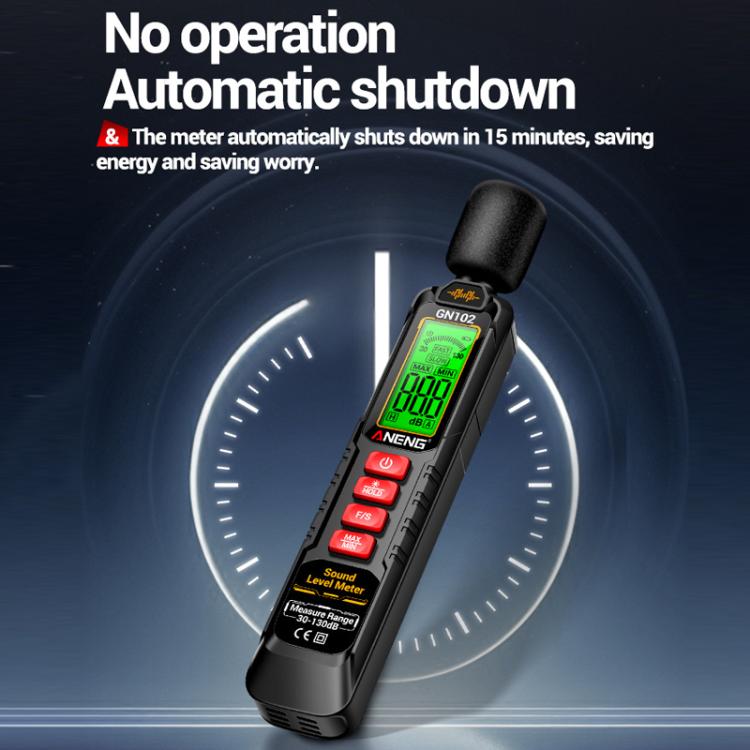 ANENG Tester di decibel sonori Volume Livello sonoro Misuratore di rumore