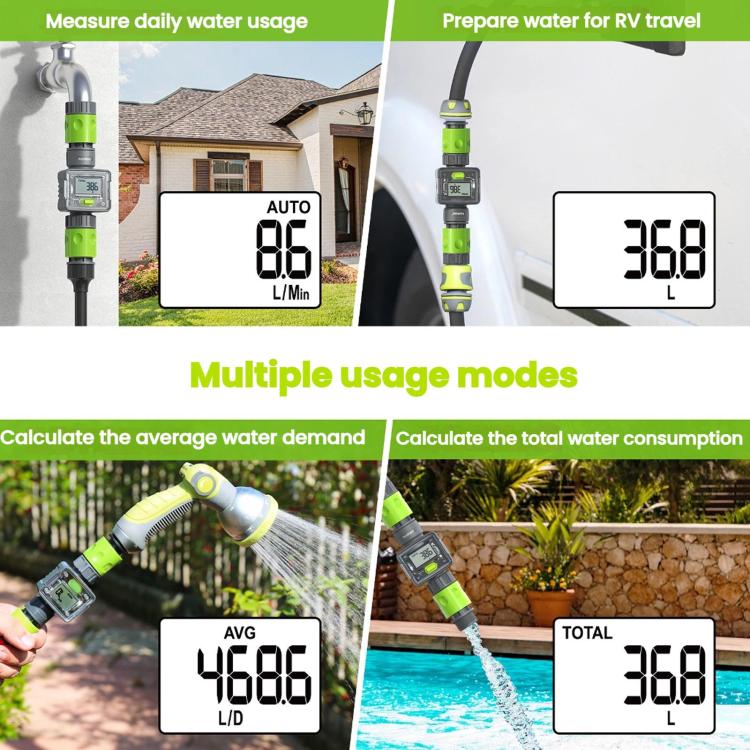 Sensore di misurazione del flusso d'acqua RainPoint, Water Flow Sensor