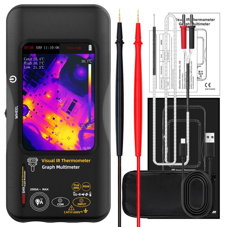 Termometro a infrarossi BSIDE SH9 con touchscreen HD