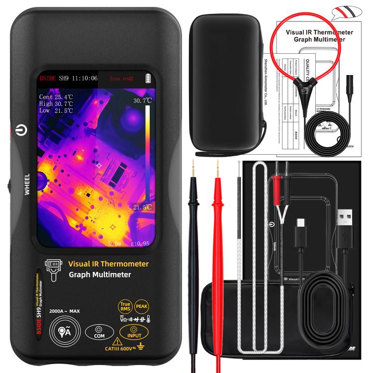 Termometro a infrarossi BSIDE SH9 con touchscreen HD