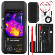 Termometro a infrarossi BSIDE SH9 con touchscreen ad alta definizione per l'ispezione di impianti di riscaldamento a pavimento., Standard, Standard+Flexible Coil, Standard+Macro Lens, Standard+Macro Lens+Flexible Coil