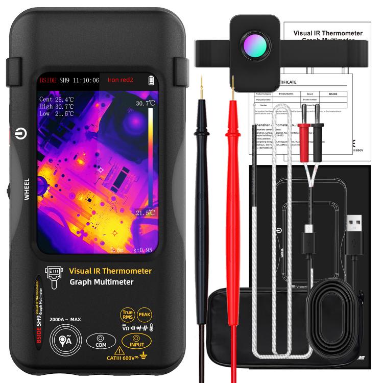Termometro a infrarossi BSIDE SH9 con touchscreen HD