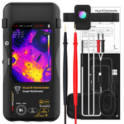 Termometro a infrarossi BSIDE SH9 con touchscreen ad alta definizione per l'ispezione di impianti di riscaldamento a pavimento., Standard, Standard+Flexible Coil, Standard+Macro Lens, Standard+Macro Lens+Flexible Coil