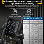 Termometro a infrarossi BSIDE SH9 con touchscreen HD