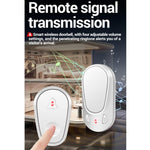 ANENG Home Campanello elettronico intelligente con telecomando, impermeabile e senza fili, One Press One Ring, One Press Two Rings, Two Presses One Ring