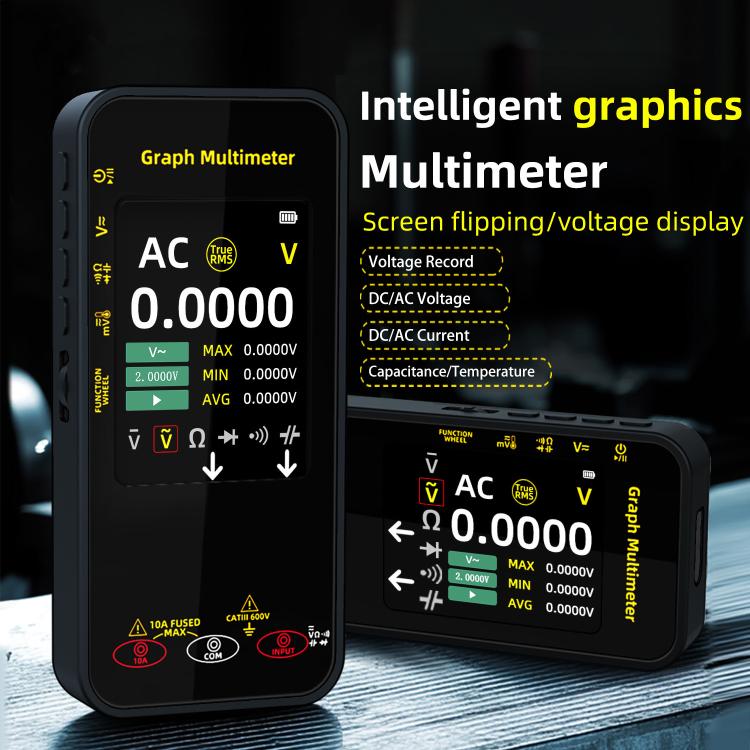 Multimetro digitale ad alta precisione con registrazione grafica e schermo a colori, 20000 caratteri., S500