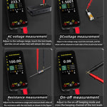 Multimetro digitale ad alta precisione con registrazione grafica e schermo a colori, 20000 caratteri., S500