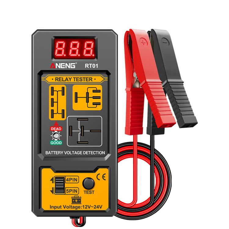 ANENG Tester digitale a quattro pin per relè batteria auto 12V/24V