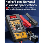 ANENG Tester digitale a quattro pin per relè batteria auto 12V/24V