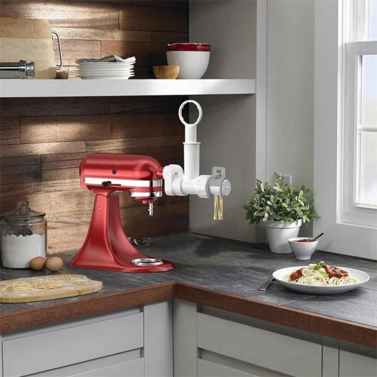 Accessorio per macchina della pasta per robot da cucina KitchenAid, set di utensili per pasta di diverse forme con trafile per maccheroni