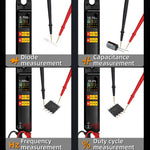 Pinza amperometrica digitale 600A con display LCD