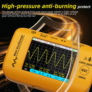 Miniature Oscilloscope Signal Generator Rechargeable Handheld Color Screen 50MHz Oscilloscope, OT4