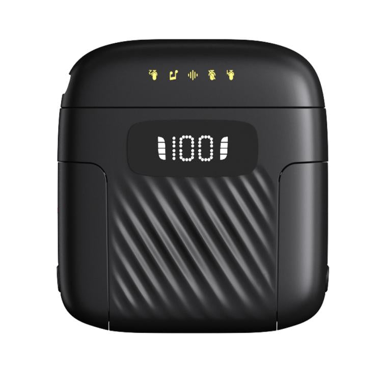 Microfono wireless a clip da colletto con custodia ricarica