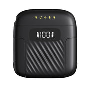 Microfono wireless a clip da colletto con custodia ricarica