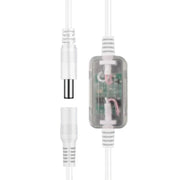 HuaGu 30cm Router Timed Restart Line Controller Power Failure Smart Reset Connection Cable WiFi Relay, 24H White, 24H Black, 24H Transparent, 72H White, 72H Black, 72H Transparent