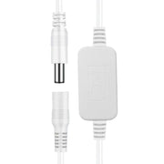 HuaGu 30cm Router Timed Restart Line Controller Power Failure Smart Reset Connection Cable WiFi Relay, 24H White, 24H Black, 24H Transparent, 72H White, 72H Black, 72H Transparent