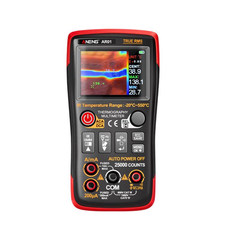 ANENG Multimetro Digitale con Termocamera Infrarossi AR01