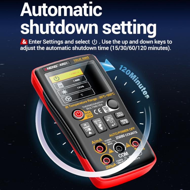 ANENG Multimetro Digitale con Termocamera Infrarossi AR01