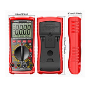 Multimetro digitale fotovoltaico ad alta tensione e alta precisione ANENG 2000V, SZ28 Red, SZ28 Black