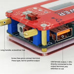 Modulo alimentazione USB regolabile 15W con display LCD