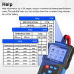 Tester multifunzione per la diagnosi dei guasti delle batterie auto 12/24V, BT300