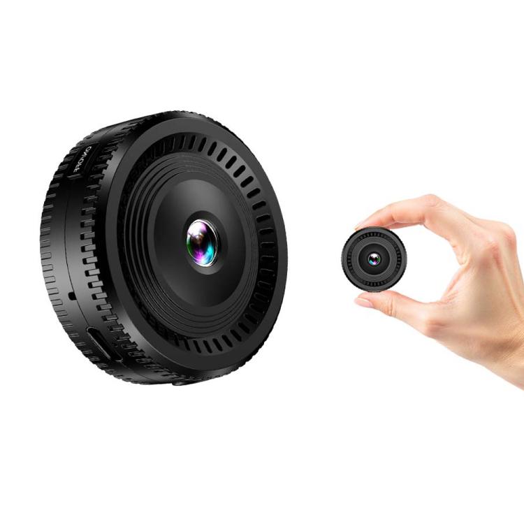 Mini videocamera portatile multifunzione con obiettivo fisheye grandangolare, C8