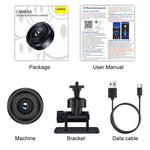 Mini videocamera portatile multifunzione con obiettivo fisheye grandangolare, C8