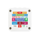 Scheda di sviluppo Waveshare ESP32-C6 con display LCD da 1,54 pollici, risoluzione 240×240 e supporto per doppio microfono., Non-touch Control, Touch Control