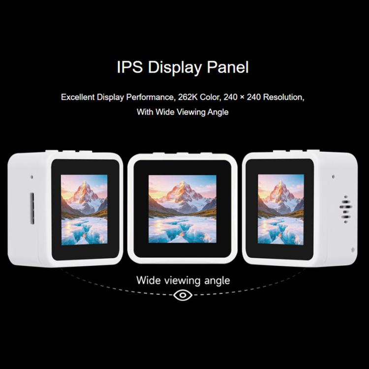 Scheda di sviluppo Waveshare ESP32-C6 con display LCD da 1,54 pollici, risoluzione 240×240 e supporto per doppio microfono., Non-touch Control, Touch Control