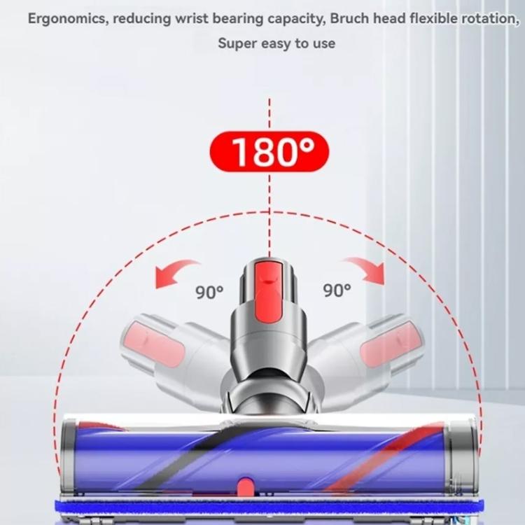 Spazzola per aspirapolvere Dyson V7/V8/V10/V11/V15 ad alta coppia con trasmissione diretta e rilevamento della polvere tramite laser verde., Anti-Tangle