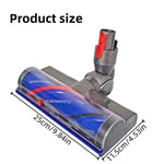 Spazzola per aspirapolvere Dyson V7/V8/V10/V11/V15 ad alta coppia con trasmissione diretta e rilevamento della polvere tramite laser verde., Anti-Tangle