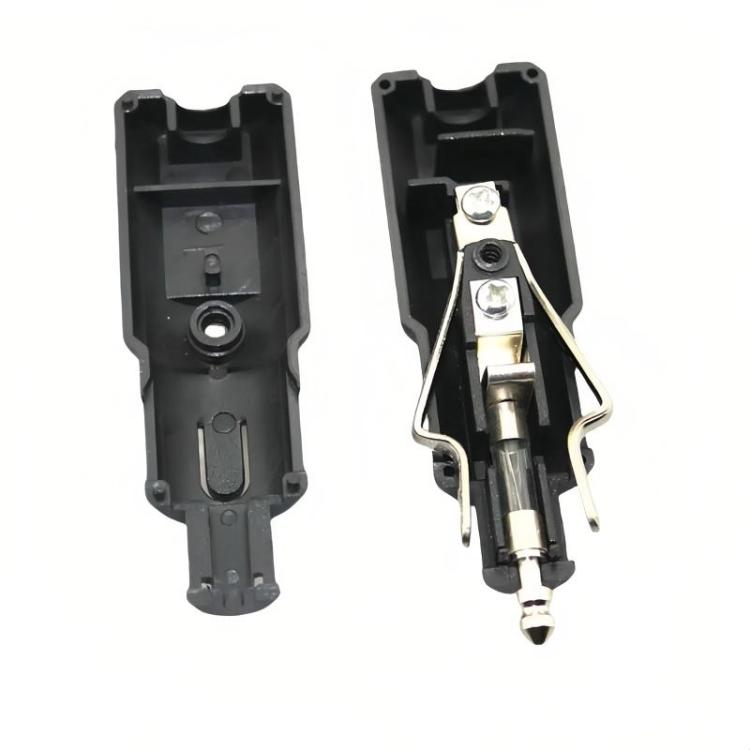 Presa accendisigari per auto da 12V-24V senza saldature, spina accendisigari europea, incavo per auto, Car Cigarette Lighter Plug