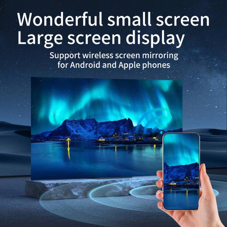 Proiettore wireless K300 Home 1080P Mini proiettore intelligente 4K HD, US Plug, EU Plug, UK Plug, AU Plug