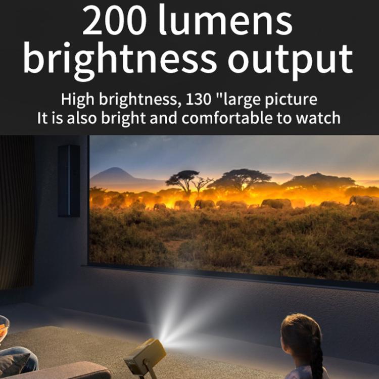 Proiettore wireless K300 Home 1080P Mini proiettore intelligente 4K HD, US Plug, EU Plug, UK Plug, AU Plug