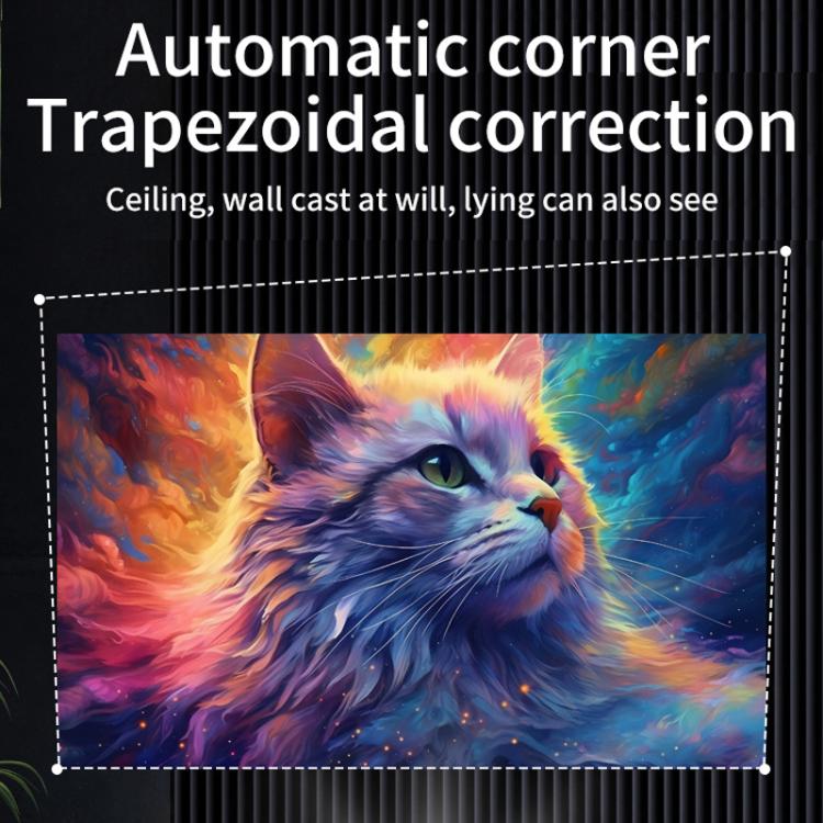 Proiettore wireless K300 Home 1080P Mini proiettore intelligente 4K HD, US Plug, EU Plug, UK Plug, AU Plug