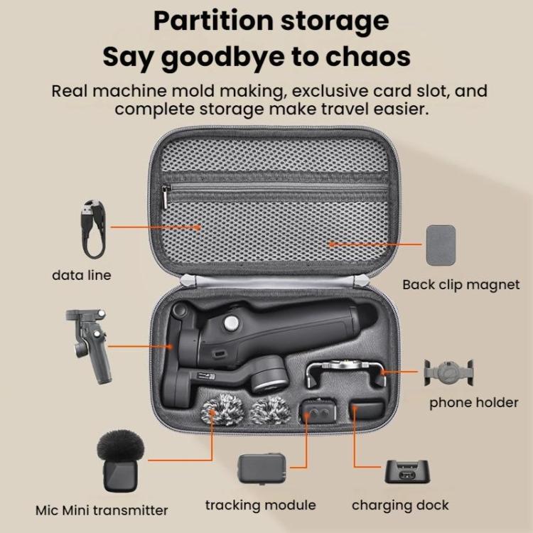 Borsa portaoggetti rigida per DJI Osmo Mobile 7/7P
