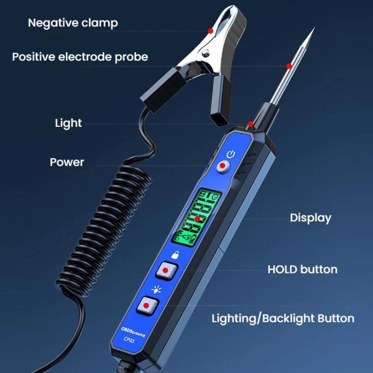 OBDResource Tester per circuiti automobilistici con identificazione intelligente 0,8-100 V