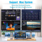 Adattatore USB Type-C a 4 porte HDMI con switch KVM