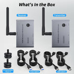 Extender HDMI Wireless 4K 30Hz 100m Trasmettitore e Ricevitore