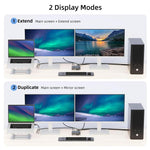 KVEVE KC-KVM202CH USB 3.0 Dual Monitor 4K 60Hz KVM Switch, US Plug, EU Plug, AU Plug, UK Plug