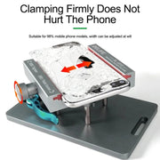 Riparazione schermo telefono cellulare, rimozione scheda madre, cover posteriore in vetro, dispositivo di rotazione fisso., RL-601S