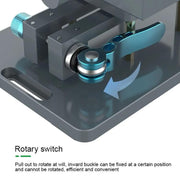 Riparazione schermo telefono cellulare, rimozione scheda madre, cover posteriore in vetro, dispositivo di rotazione fisso., RL-601S