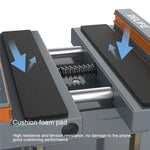 Riparazione schermo telefono cellulare, rimozione scheda madre, cover posteriore in vetro, dispositivo di rotazione fisso., RL-601S