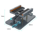 Riparazione schermo telefono cellulare, rimozione scheda madre, cover posteriore in vetro, dispositivo di rotazione fisso., RL-601S