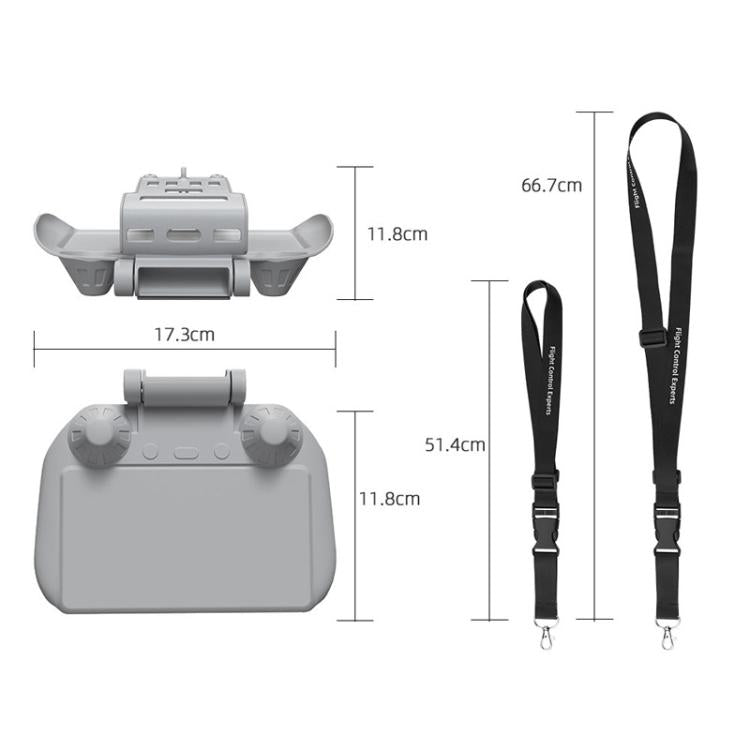 Paraluce telecomando DJI Mavic Air 2 e Mavic 3 Pro
