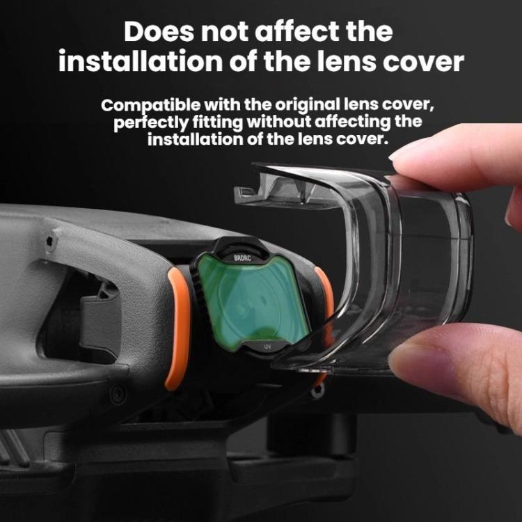 Set filtri CPL ND UV con telaio in alluminio per DJI Avata 2