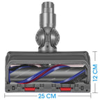 Spazzola ad alta coppia da 100 W per aspirapolvere Dyson V7/V8/V10/V11/V15 con potenza di aspirazione regolabile., 100W High-Torque Brush Head