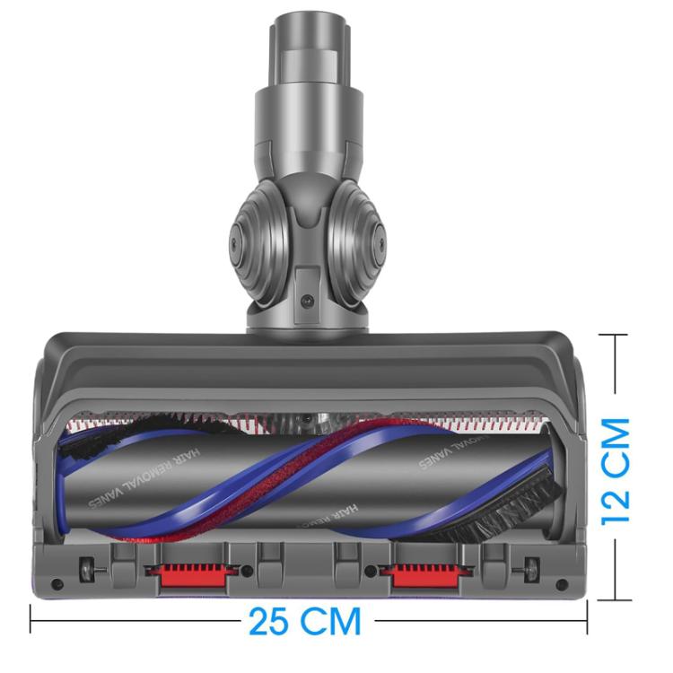 Spazzola ad alta coppia da 100 W per aspirapolvere Dyson V7/V8/V10/V11/V15 con potenza di aspirazione regolabile., 100W High-Torque Brush Head