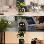 Vaso intelligente con sensori multipli, monitor Wi-Fi per piante con schermo da 2 pollici, compatibile con l'ecosistema domestico Mi/Tuya.