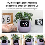 Vaso intelligente con sensori multipli, monitor Wi-Fi per piante con schermo da 2 pollici, compatibile con l'ecosistema domestico Mi/Tuya.
